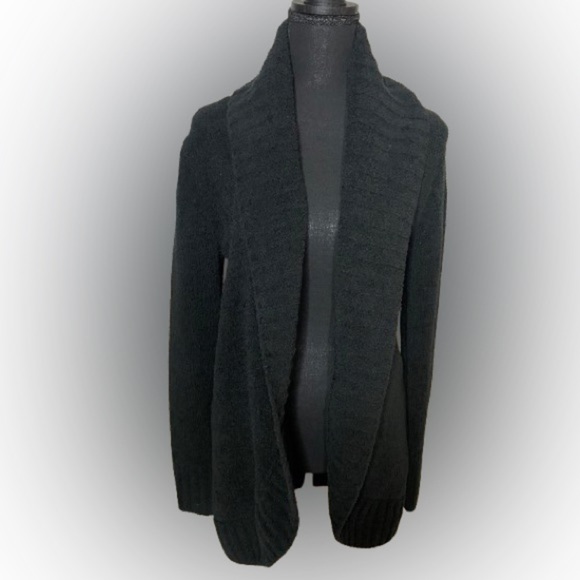 Merona Women's Black Cardigan Sweater - Picture 1 of 10